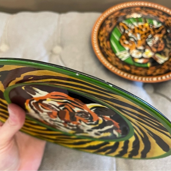 Vintage Bob Mackie Plate set of three - Picture 8 of 13